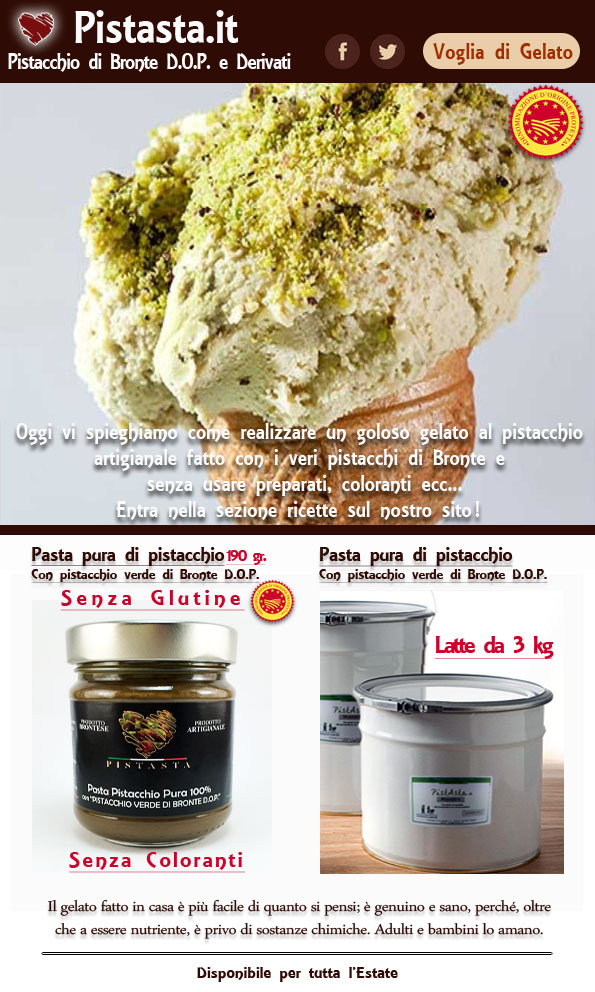 Gelato al pistacchio (tradizionale)