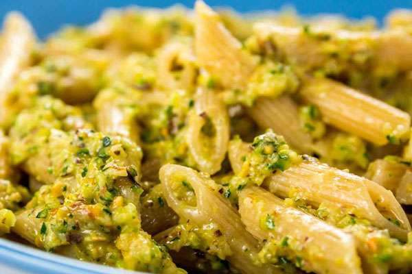 Bronte pistachio and ricotta sauce