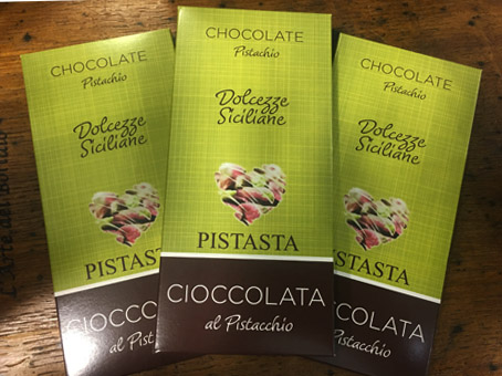 Cioccolata al pistacchio