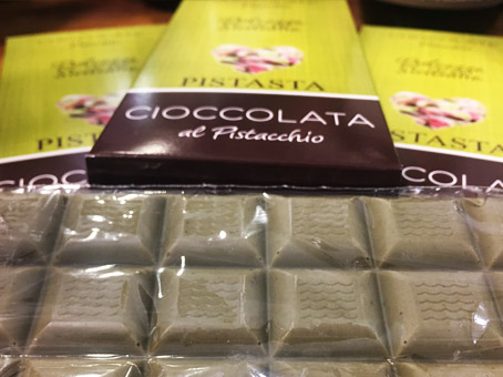 Cioccolata al pistacchio