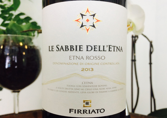 Le sabbie dell'Etna rosso