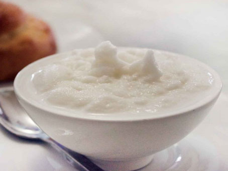 Pasta per granita e latte di mandorle