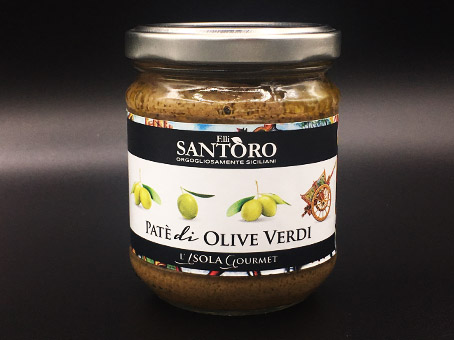 Patè di olive verdi dell'Etna