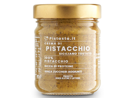 Crema proteica al pistacchio 
