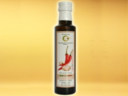 Olio extravergine al peperoncino e aglio