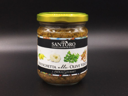 Bruschetta alle olive verdi
